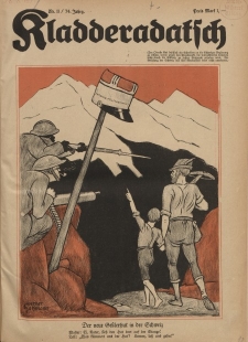 Kladderadatsch, 74. Jahrgang, 13. März 1921, Nr. 11