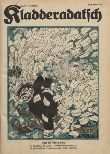 Kladderadatsch, 74. Jahrgang, 3. April 1921, Nr. 14