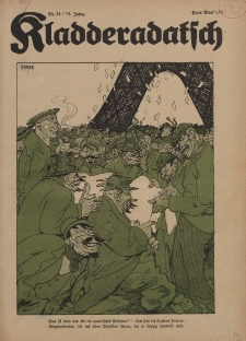Kladderadatsch, 74. Jahrgang, 12. Juni 1921, Nr. 24