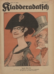 Kladderadatsch, 74. Jahrgang, 19. Juni 1921, Nr. 25
