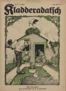 Kladderadatsch, 74. Jahrgang, 26. Juni 1921, Nr. 26