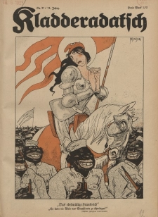 Kladderadatsch, 74. Jahrgang, 11. September 1921, Nr. 37