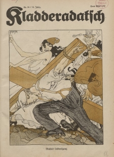 Kladderadatsch, 74. Jahrgang, 25. September 1921, Nr. 39