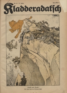 Kladderadatsch, 74. Jahrgang, 23. Oktober 1921, Nr. 43