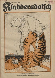 Kladderadatsch, 74. Jahrgang, 20. November 1921, Nr. 47