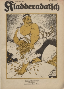 Kladderadatsch, 76. Jahrgang, 14. Januar 1923, Nr. 2