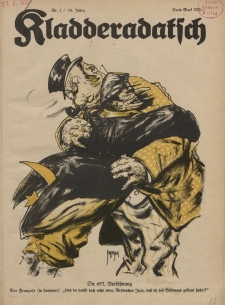 Kladderadatsch, 76. Jahrgang, 18. Februar 1923, Nr. 7