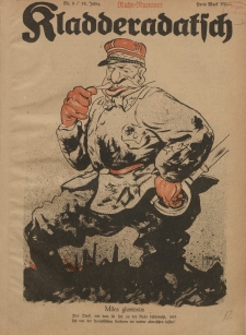 Kladderadatsch, 76. Jahrgang, 25. Februar 1923, Nr. 8