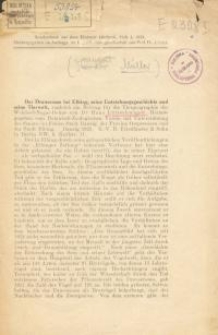 Lüttschwager Hans : Der Drausensee bei Elbing, seine Entstehungsgeschichte und seine Tierwelt, zugleich ein Beitrag für die Tiergeographie des Weichsel-Nogat-Deltas