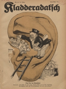 Kladderadatsch, 76. Jahrgang, 22. April 1923, Nr. 16