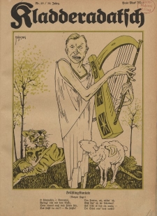 Kladderadatsch, 76. Jahrgang, 13. Mail 1923, Nr. 19