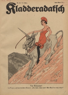 Kladderadatsch, 76. Jahrgang, 20. Mail 1923, Nr. 20