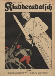 Kladderadatsch, 76. Jahrgang, 27. Mail 1923, Nr. 21
