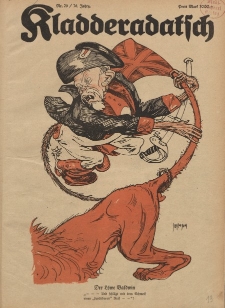 Kladderadatsch, 76. Jahrgang, 22. Juli 1923, Nr. 29