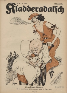 Kladderadatsch, 76. Jahrgang, 14. Oktober 1923, Nr. 41