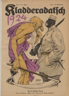 Kladderadatsch, 76. Jahrgang, 30. Dezember 1923, Nr. 52