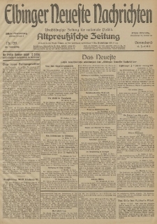 Elbinger Neueste Nachrichten, Nr. 159 Sonnabend 13 Juni 1914 66. Jahrgang