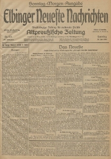 Elbinger Neueste Nachrichten, Nr. 174 Sonntag 28 Juni 1914 66. Jahrgang