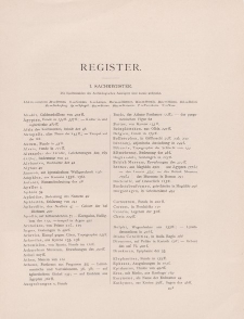 Archäologischer Anzeiger, 1907 (Register)