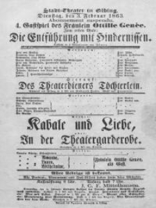 Kabale und Liebe, oder: In der Theatergarderobe - Hedwig Dohm