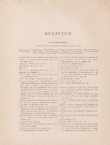 Archäologischer Anzeiger, 1915 (Register)