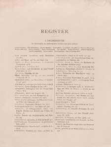 Archäologischer Anzeiger, 1916 (Register)