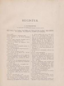 Archäologischer Anzeiger, 1918 (Register)