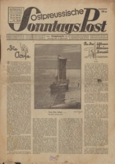 Ostpreussische Sonntags-Post, J. 5, 1932, Sonntag, 17. April, nr 16