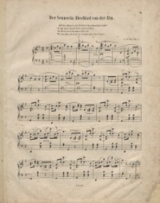 Der Sennerin Abschied von der Alm. Op. 5.