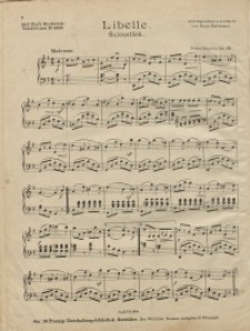 Libelle. Op. 13