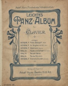 Leichtes Tanz-Album für Clavier