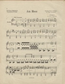 Am Meer. Nr 1492.