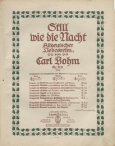 Still wie die Nacht. Op. 326. Nr 27.
