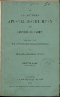 Die Apokryphen...Bd. 2, H. 2