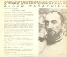 IV Biennale Form Przestrzennych w Elblągu: Zjazd Marzycieli : Andrzej Matuszewski - folder