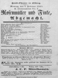 Rosenmüller und Finke, oder: Abgemacht - Carl Töpfer