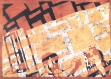 Katarzyna Wolicka: batik - zaproszenie na wystawę