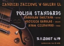 Zaduszki Jazzowe w Galerii EL: ”Polish Standards” – zaproszenie na koncert