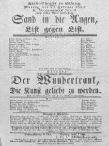 Der Wundertrank, oder: Die Kunst geliebt zu werden