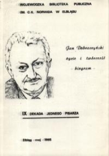 Jan Dobraczyński: życie i twórczość – biogram