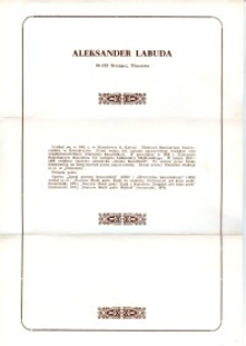 X Dekada Pisarzy Wybrzeża: 1979 r.: Aleksander Labuda