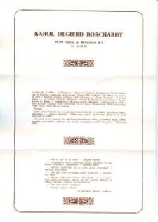 X Dekada Pisarzy Wybrzeża: 1979 r.: Olgierd Borchardt