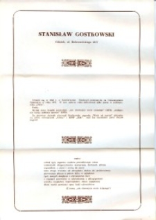 X Dekada Pisarzy Wybrzeża: 1979 r.: Stanisław Gostkowski