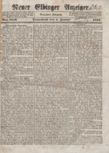 Neuer Elbinger Anzeiger 1862