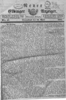 Neuer Elbinger Anzeiger 1865
