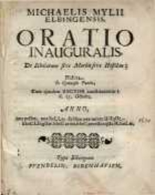 Oratio inauguralis, de scholarum sive Morbis sive Hostibus habita in...