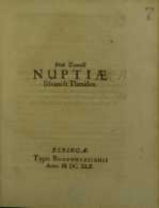 Nuptiae Silvani & Thetidos