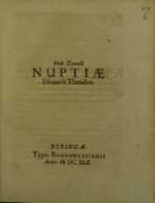 Nuptiae Silvani & Thetidos