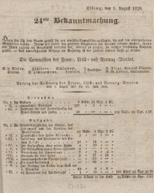 24ste Bekanntmachung