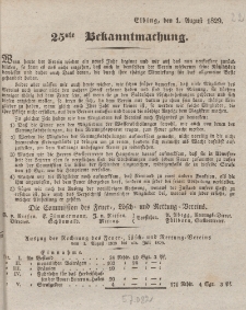 25ste Bekanntmachung